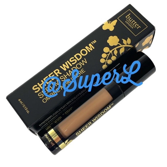 2/$15 Butter London Sheer Wisdom Serum Shadow Primer Sepia Tan Eyeshadow Base - Picture 5 of 10